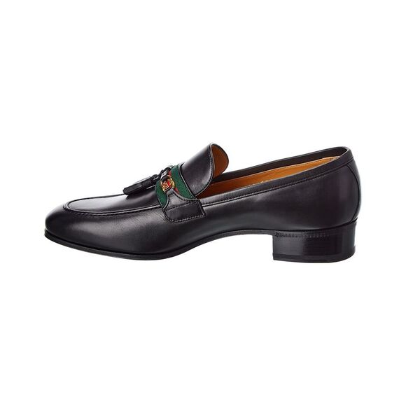 Gucci Interlocking G Tassel Leather Loafer - Picture 2 of 5